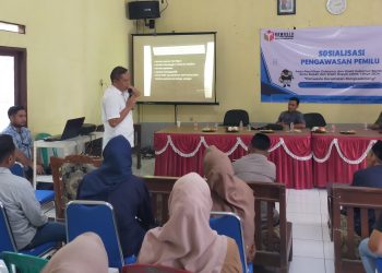 Hindari Kampanye Hitam, Pemuda dan Mahasiswa di Lebak Diberikan Sosialisasi Pengawasan Pemilu