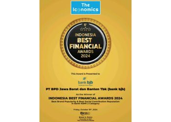 Bjb Perkuat Posisi dengan Dua Penghargaan di Indonesia Best Financial Awards 2024