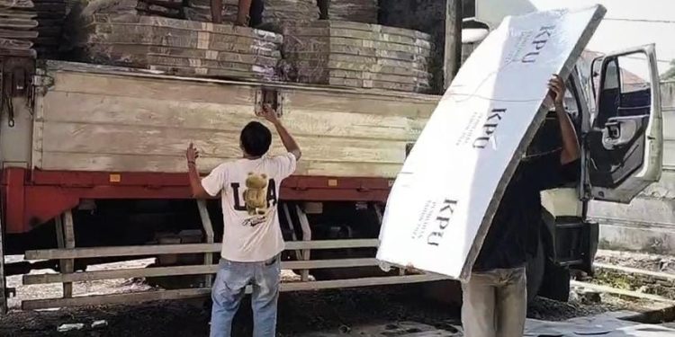Akhir Oktober Ini, KPU Lebak Mulai Distribusikan Logistik Pilkada
