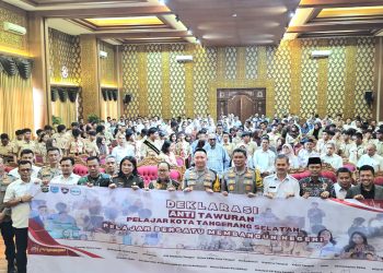 Polres Tangsel Deklarasikan Gerakan Anti Tawuran Pelajar