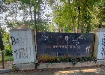 Mahasiswa Lebak Soroti Hutan dan Taman Kota yang Tak Terawat