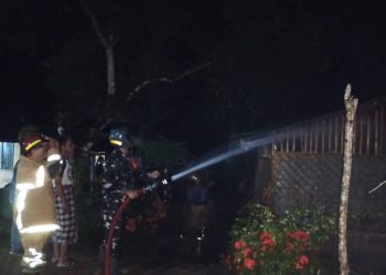 Ditinggal ke Serang, Rumah Warga Kabupaten Pandeglang Hangus Terbakar