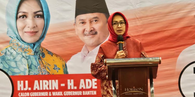 Airin Soroti Pengangguran di Banten