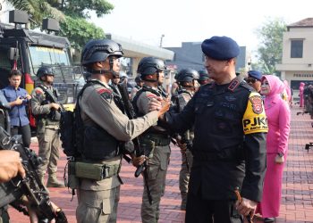 Amankan PT Freeport Indonesia, 100 Personel Satbrimob Polda Banten Dikirim ke Papua