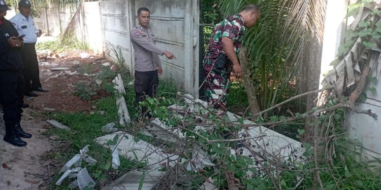 Pagar Perumahan Ciruas Land Dijebol Maling, Tiga Motor Warga Raib