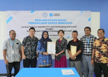 Jaga Hubungan Antar Pekerja, LamiPak Indonesia Bentuk LKS Bipartit