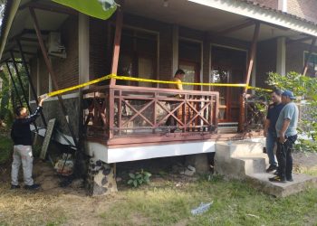 Rumah Dinas Petugas Taman Nasional Ujung Kulon Dibakar Orang Tidak Dikenal