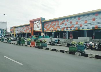Hari Pencoblosan, Jalanan dan Pasar Badak Pandeglang Sepi