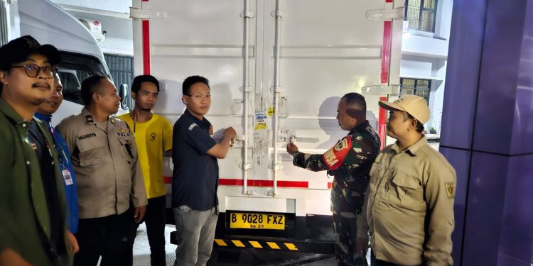 Kepolisian Panongan Tangerang Kawal Pendistribusian Logistik Pilkada