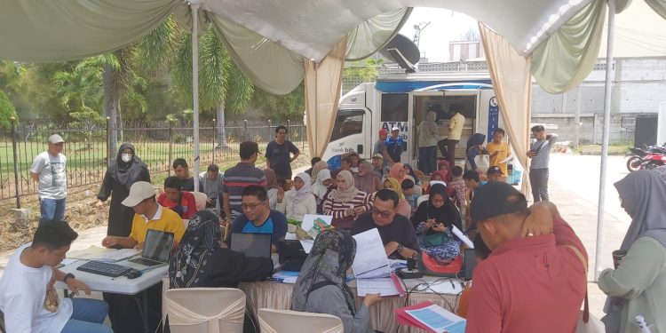 Bapenda Kabupaten Serang Lakukan Pelayanan Administrasi Pajak Keliling