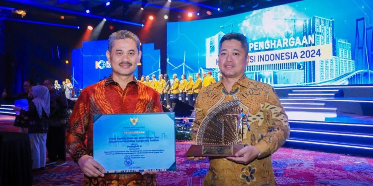Pemkot Tangsel Terima Penghargaan Nasional Bidang Jasa Konstuksi