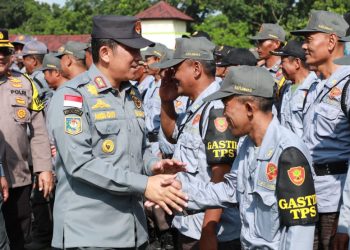 Pj Bupati Tangerang Minta Satlinmas dan Satpol PP Jaga Kondusifitas Pilkada Serentak