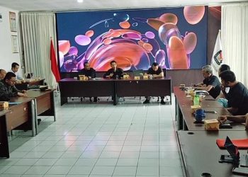 Bersihkan APK Calon Bupati, KPU Gelar Rakor Bersama Tim Penghubung