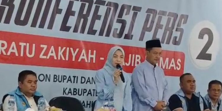 Quick Count Kabupaten Serang 2024, Unggul Telak, Zakiyah Minta Timnya Kawal Kemenangan