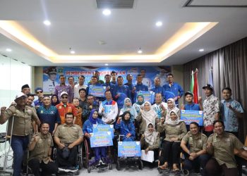 Atlet Peparnas Banten Berprestasi Dapat Penghargaan