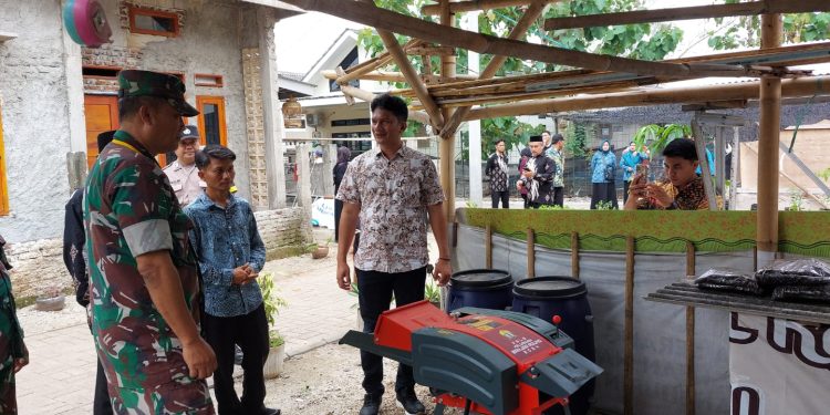 Lingkungan Ciwaru Kelurahan Banjar Agung Pamerkan Hasil Tanaman Hidroponik