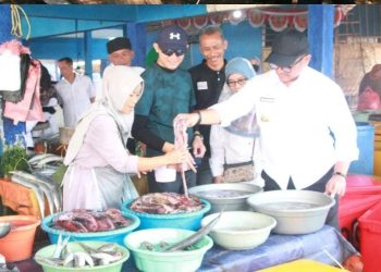 Pj Bupati Lebak Gunawan Rusminto Kunjungi Dua TPI di Lebak Selatan