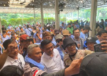 Ratusan Ojol se-Tangerang Raya Dukung Andra-Dimyati di Pilgub Banten