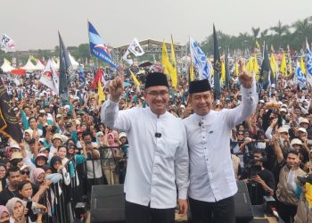 Dipadati Puluhan Ribu Pendukung, Andika-Nanang Tawarkan Keberlanjutan Pembangunan