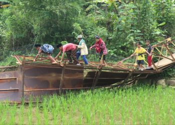 Pemkab Lebak Janji Perbaiki Jembatan Leuwiawi di Bojongmanik