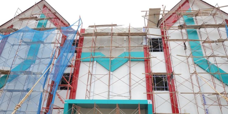 Tinggal Finishing, Pembangunan Gedung SDN Ciputat 01 Selesai Akhir Tahun