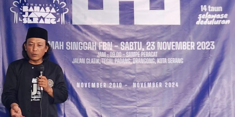 14 Tahun Komunitas BJS, Konsisten Lestarikan Bahasa dan Kuliner Khas Kota Serang