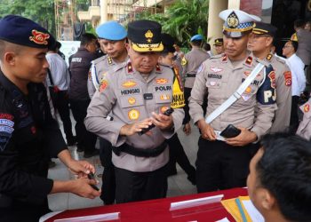 Pemeriksaan Senjata Api, Wakapolda Banten: Gunakan dengan Bijak dan Penuh Tanggung Jawab