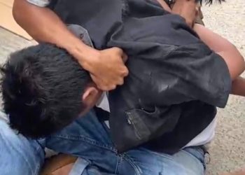 Maling Motor Asal Lampung Timur Babak Belur Dihakimi Massa