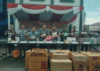 Kejari Pandeglang Musnahkan Barang Bukti 34 Perkara