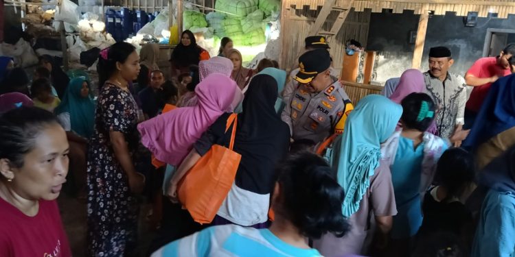 Kapolres Serang Gelar Program Ngariung Iman Ngariung Aman Bersama 150 Emak-emak