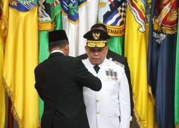 Sempat Diundur 4 Jam, Ucok Abdulrauf Damenta Dilantik Menjadi Pj Gubernur Banten
