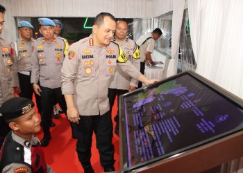 Hadapi Nataru, Kapolresta Tangerang Cek Pos Pelayanan Citra Raya