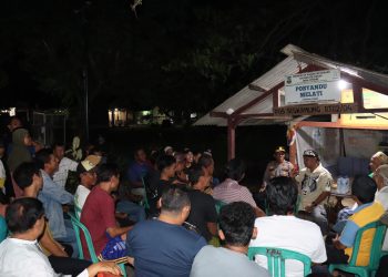 Temui Masyarakat Citerep Ciruas, Kapolres Minta Ronda Malam Terus Dilaksanakan