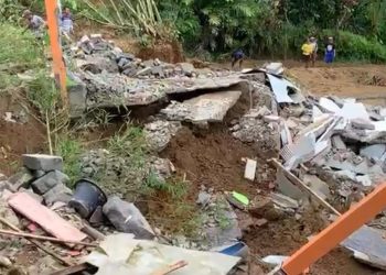 Tanah Longsor, Tiga Rumah di Panggarangan Hancur