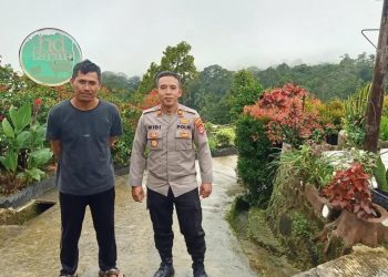 Kunjungi Kampung Domba, Kapolsek Cadasari Lakukan Upaya Mitigasi Bencana