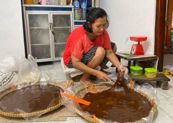 Jelang Tahun Baru Imlek 2025, Dodol Imlek Khas Rangkasbitung Laris
