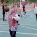 Hadirkan Ruang Publik, Bupati Irna Main Basket di Alun-Alun Pandeglang