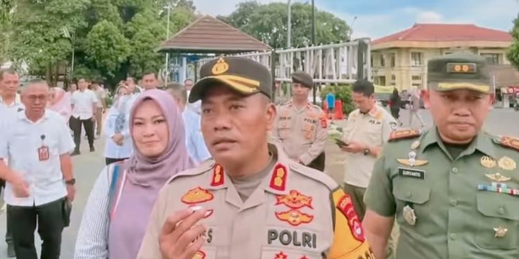 Fasilitas Olahraga di Alun-Alun Pandeglang, Kapolres: Masyarakat Jangan Lari di Jalan Raya