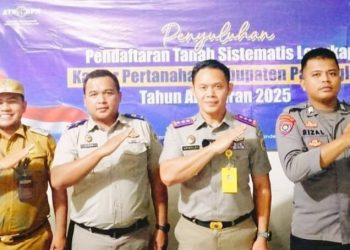 Beri Kepastian Hukum, BPN Pandeglang Laksanakan Penyuluhan PTSL 2025