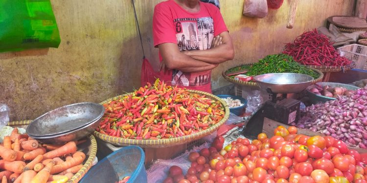 Harga Cabai di Pasar Rangkasbitung Meroket, Rp120 Ribu Per Kilogram
