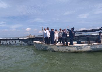 Kades Kronjo Ngaku Tidak Tahu Soal Pemagaran Laut di Wilayahnya
