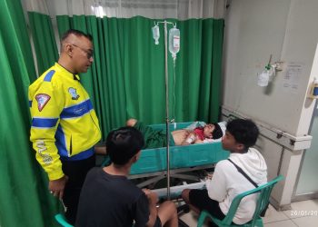 Alami Kecelakaan, Pelaku Balap Liar di Lebak Kritis