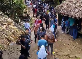 Libur Panjang, Baduy di Lebak Banten Dipadati Wisatawan
