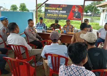 Kapolres Serang Temui Nelayan di Tanara, Ini yang Disampaikan