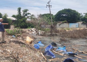 Polres Serang Selidiki Kasus Limbah Diduga B3 di Kibin 