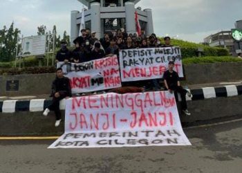 BEM Banten Bersatu Gelar Aksi, Evaluasi Kepemimpinan Helldy Agustian