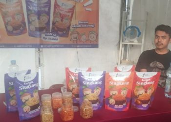 Keren, Karang Taruna Desa Curugsangereng Produksi Snack Olahan Singkong dan Bayam