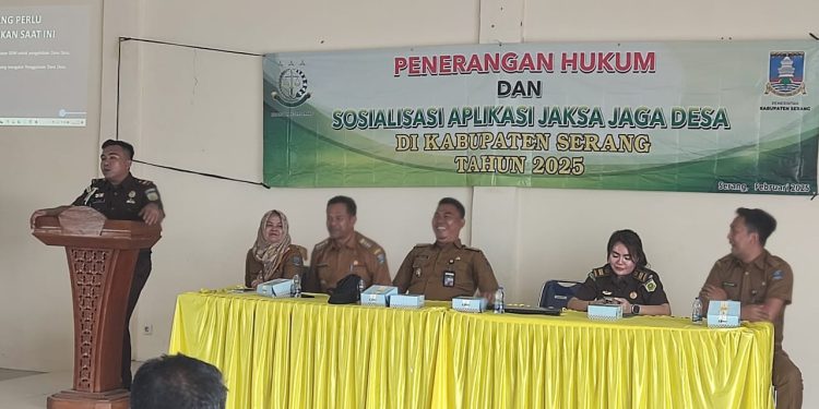 Kejari Serang Sosialisasikan Aplikasi Jaksa Jaga Desa