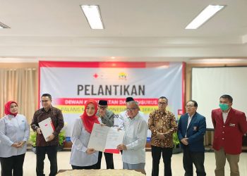 PMI Kota Serang Tandatangani MoU dengan Unbaja