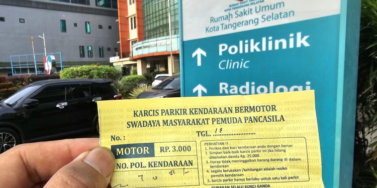 Mau Berobat di RSUD Tangsel, Bayar Parkir Dulu